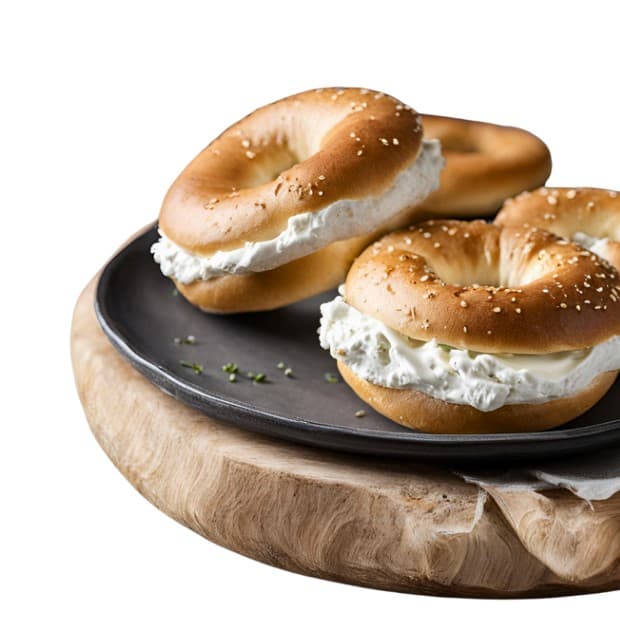 Mini Bagel & Cream Cheese (Platter of 10)