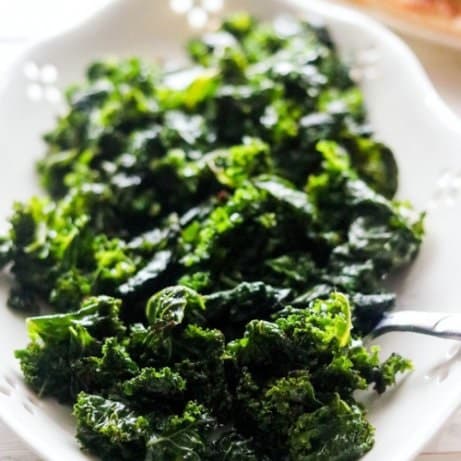 Cooked Kale Platter