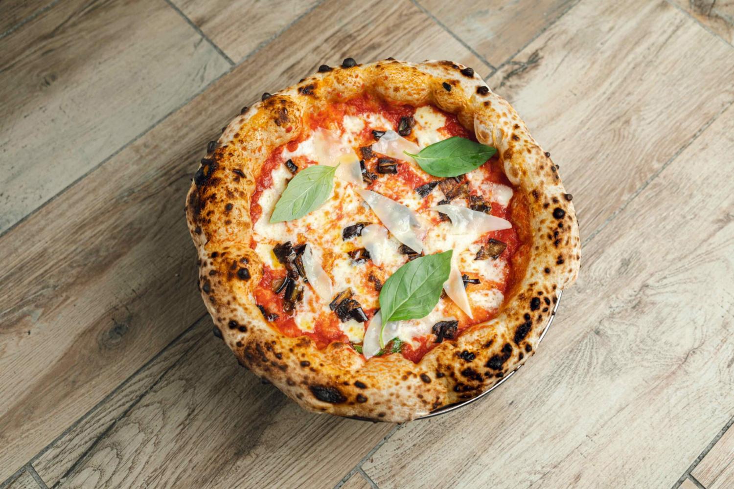 Lazy Parmigiana Pizza