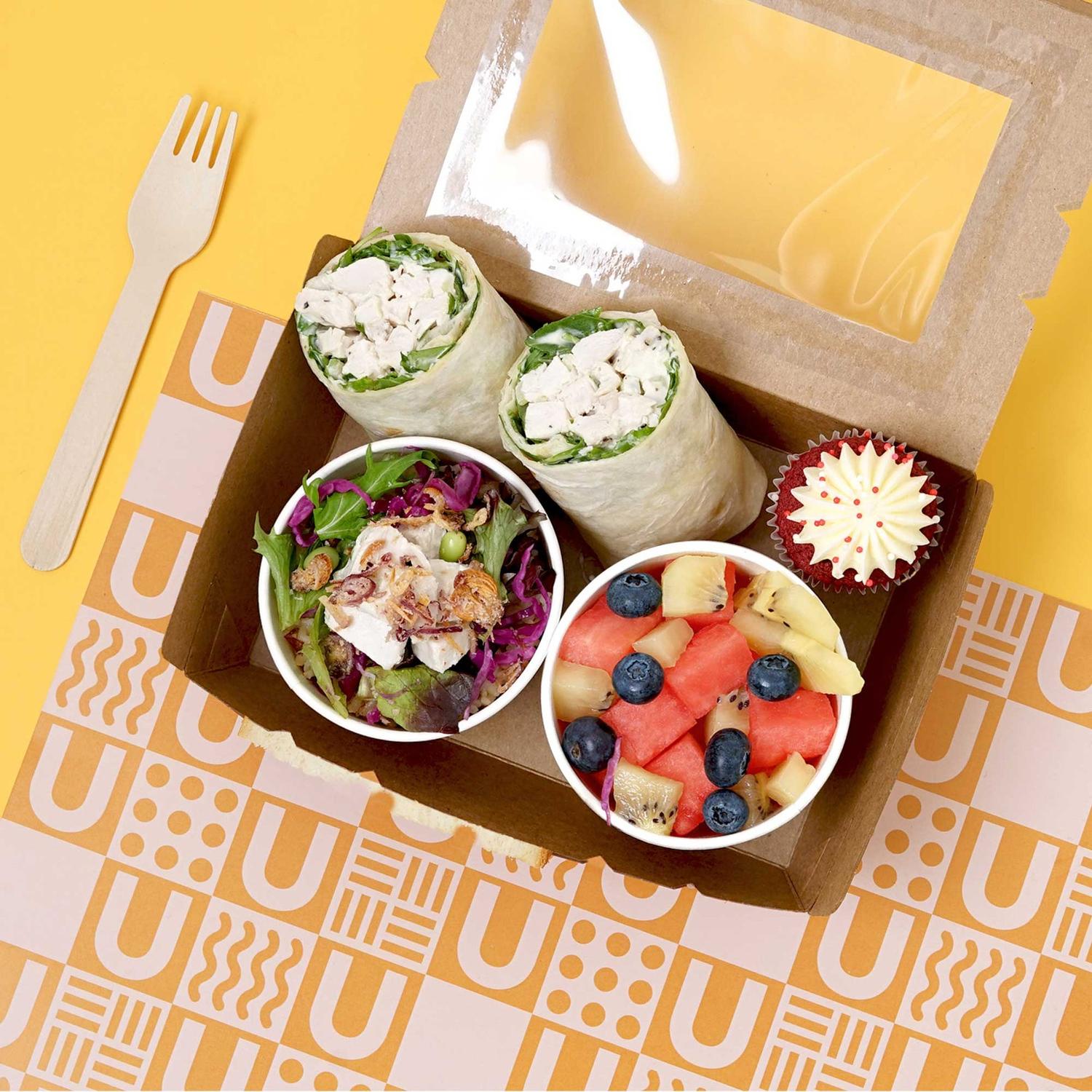 Chicken Mayo Wrap Boxed Lunch