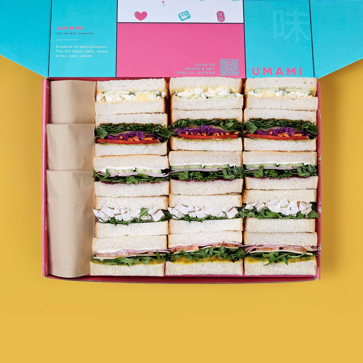 Assorted Sandwich Platter (15 Pieces)
