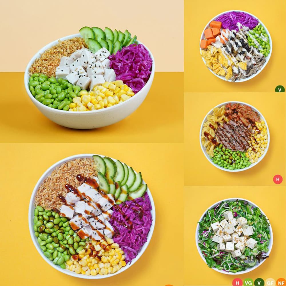 Assorted Regular Poke Bowls (15 Bowls)