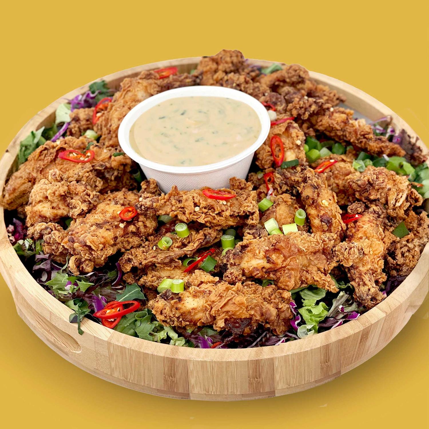 Salt and Pepper Chicken Ribs (32 Pieces)