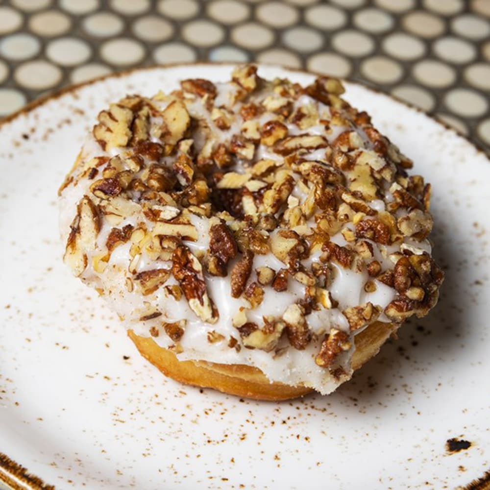 Lemon Maple Pecan Donut