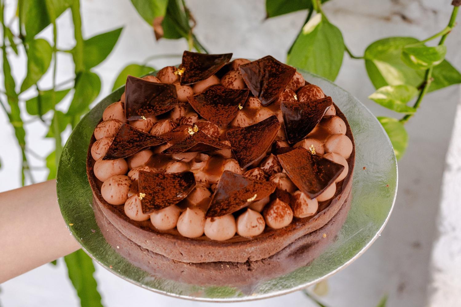 Large Chocolate Tart