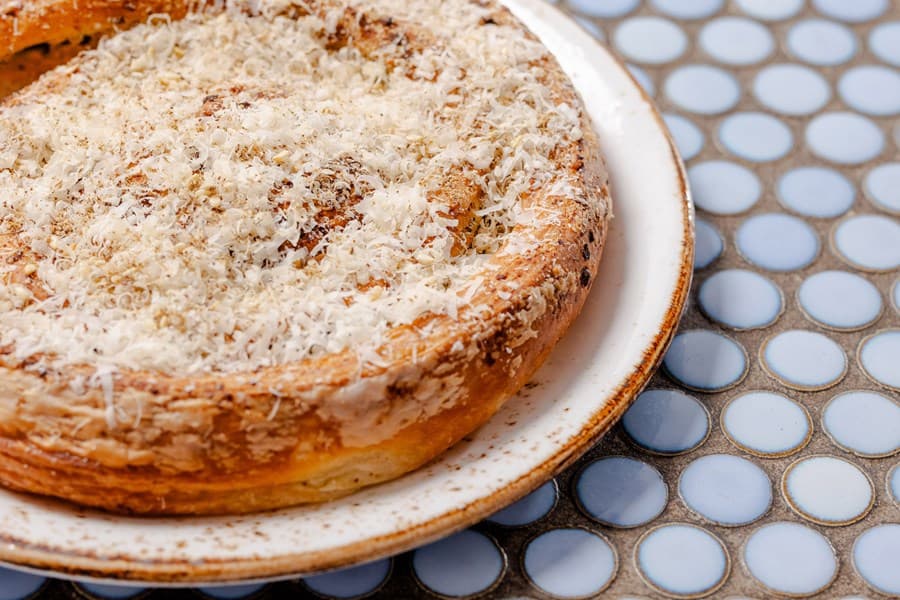 Savoury Danish - Zucchini, Smoked Ricotta