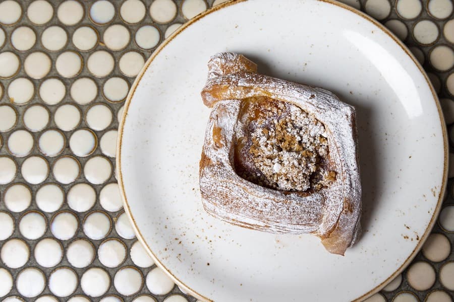 Rhubarb Danish