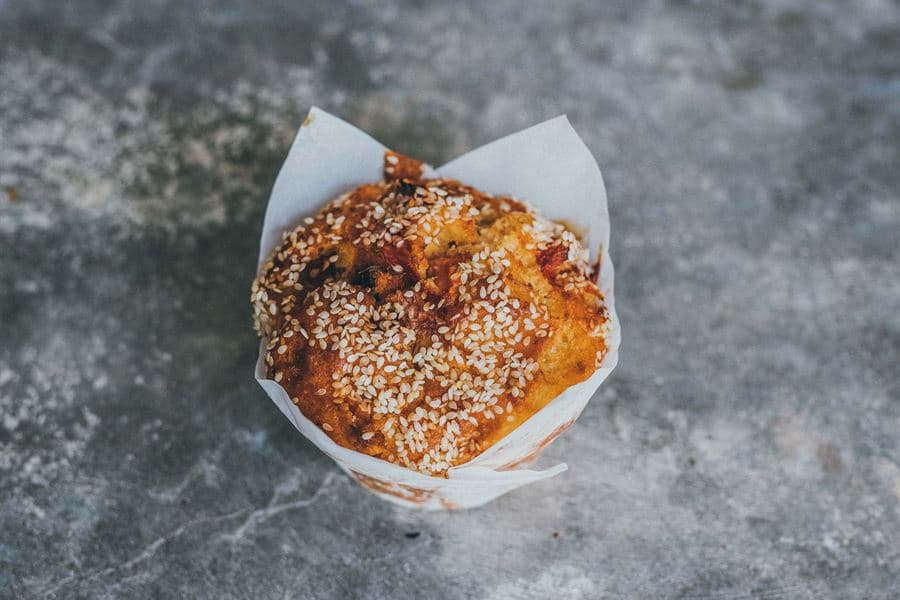 Savoury Muffin - Cauliflower, Tumeric, Feta