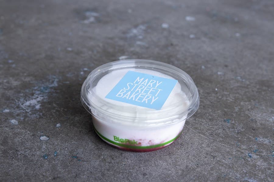 Rhubarb + Raspberry Yoghurt