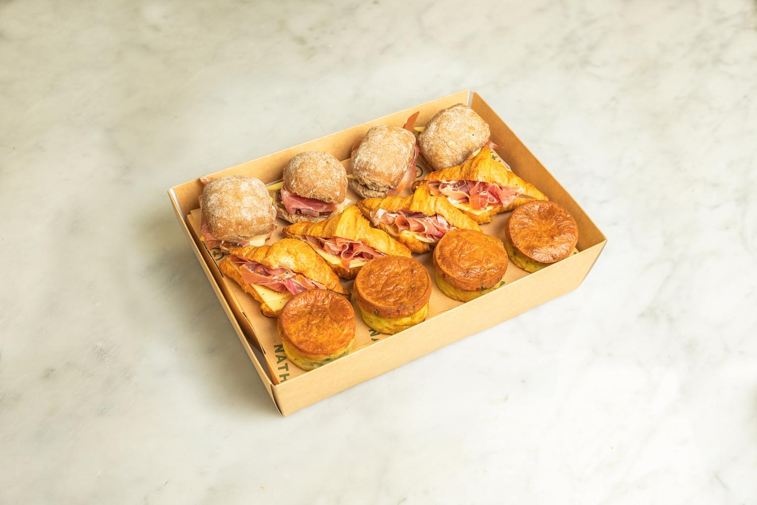 Mini savoury selection platter