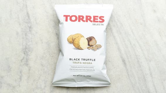 Black truffle Torres crisps 40gr