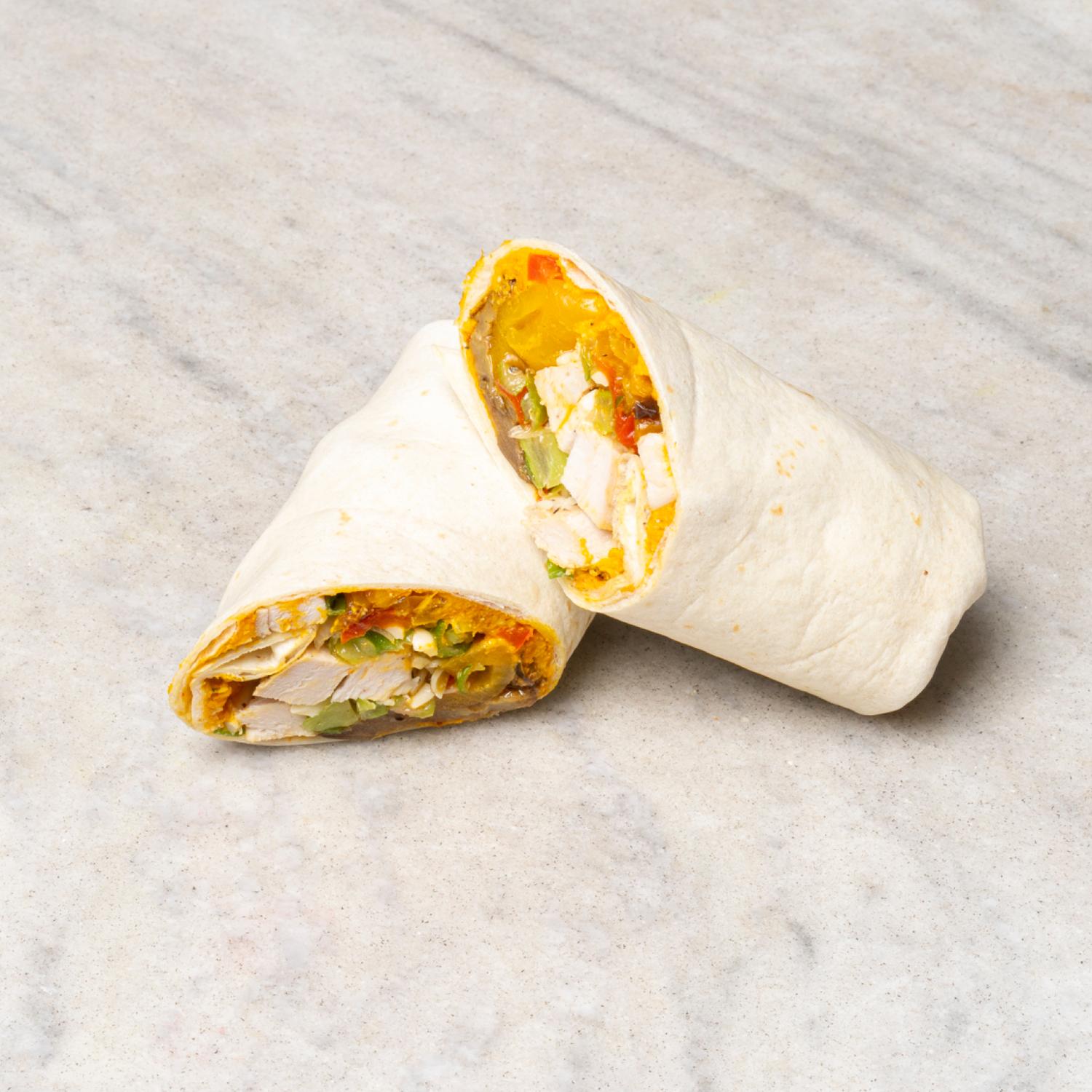 Nathalie's chicken wrap