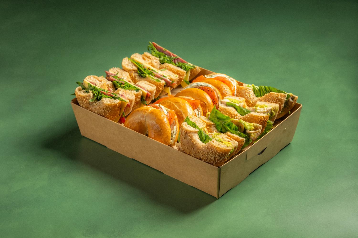 Bagels platter