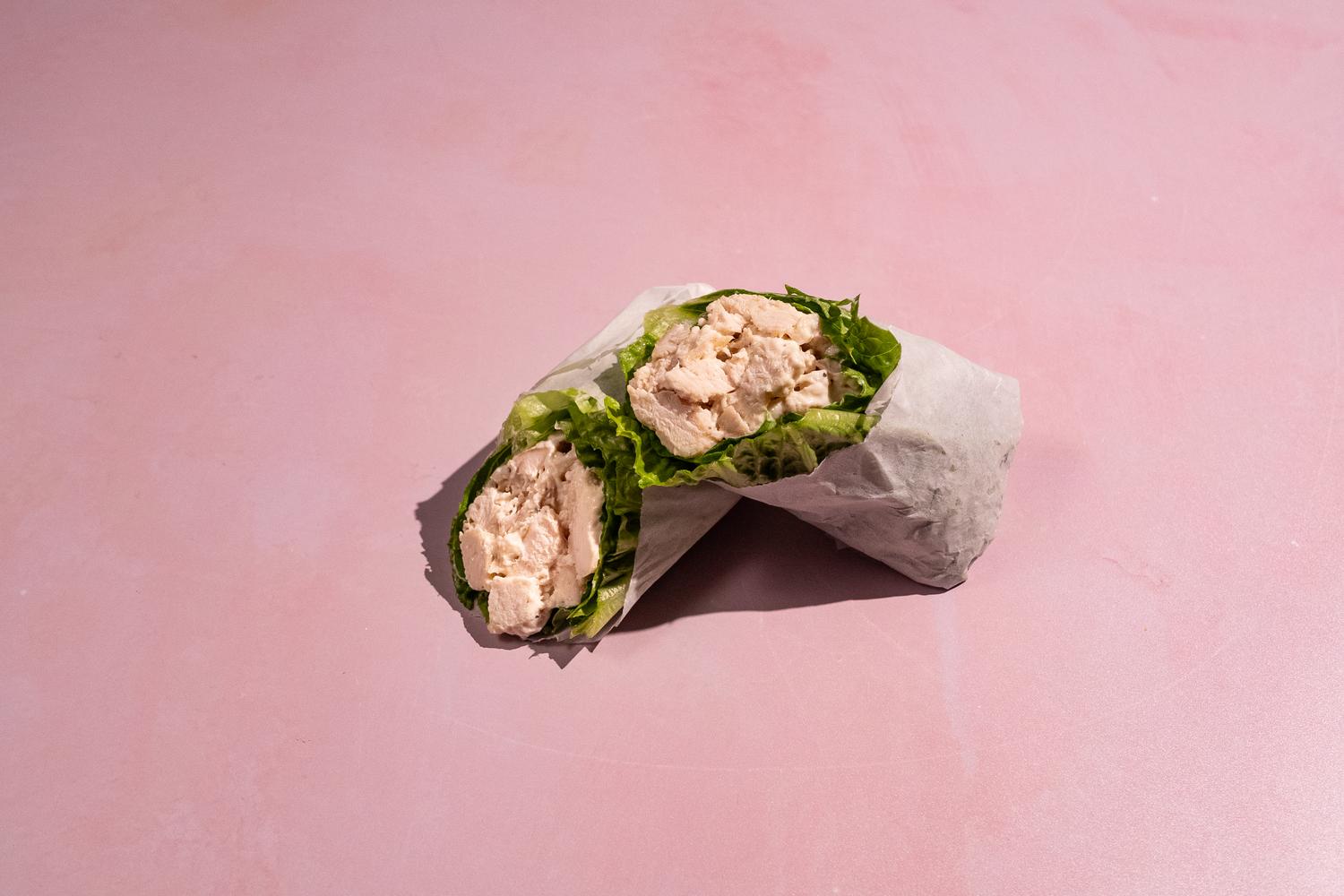 Caesar lettuce wrap