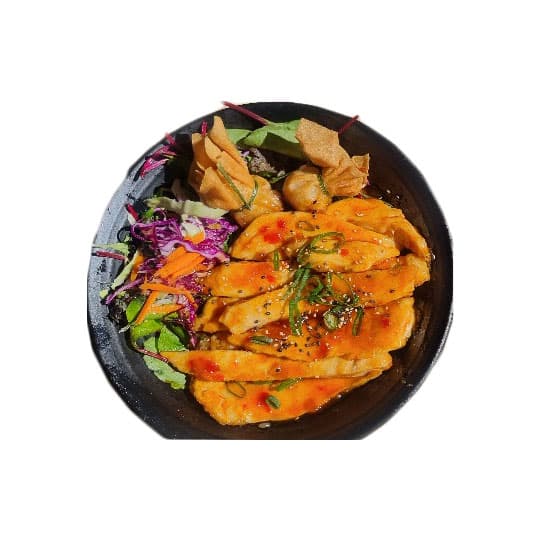 Spicy Chicken Rice Bowl Meal Set