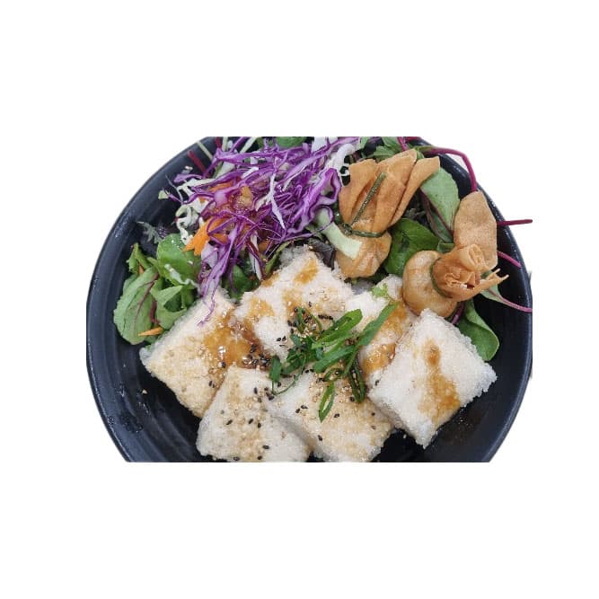 Teriyaki Tofu Rice Bowl Meal Set