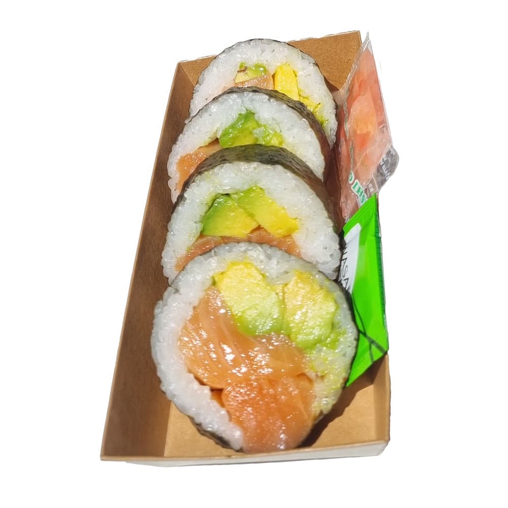 Salmon & Avocado Sushi (3 Piece Pack)