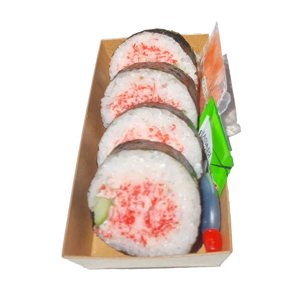 Crab Mayo & Cucumber Sushi (4 Piece Pack)