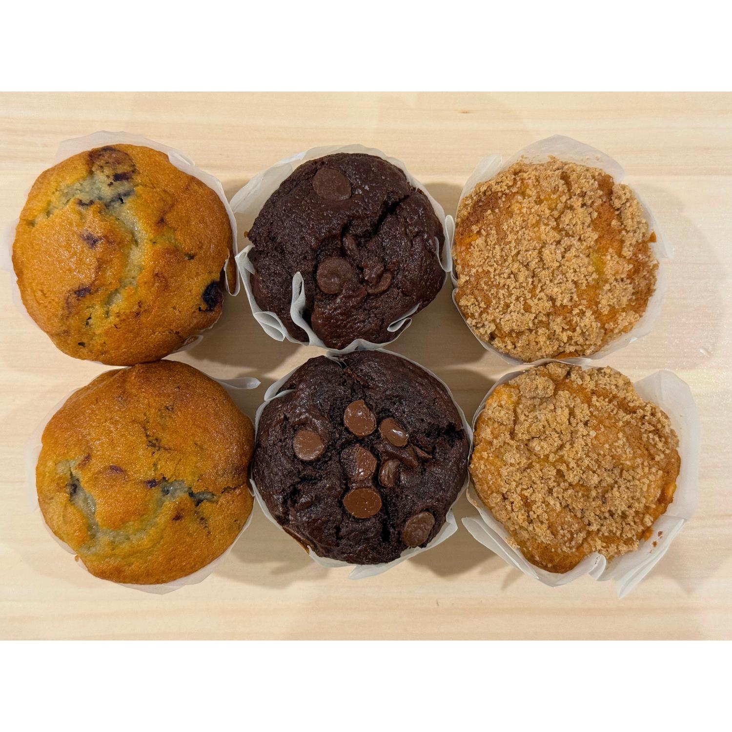 Freshly Baked Muffins (Box of 6)