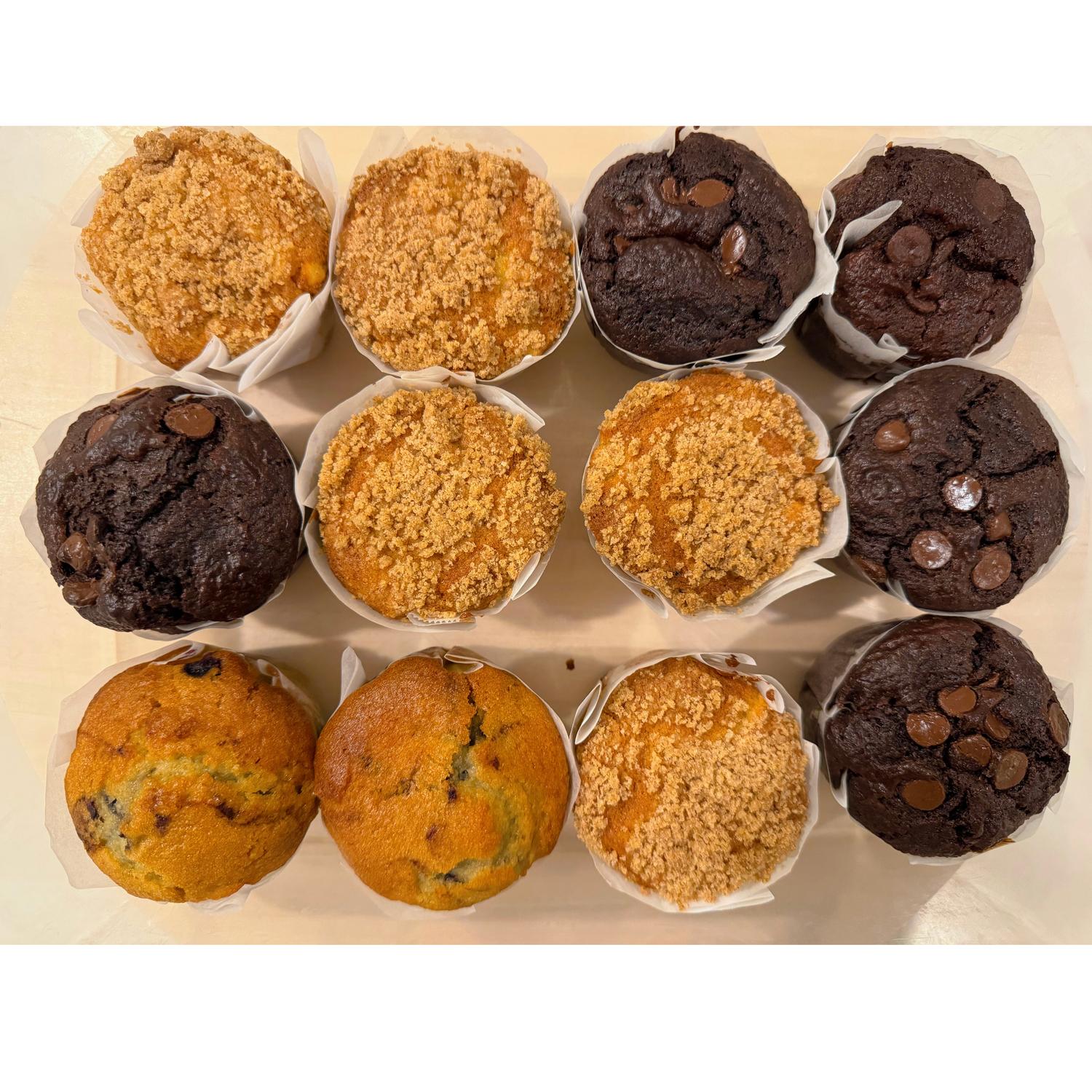 Freshly Baked Muffins (Box of 12)