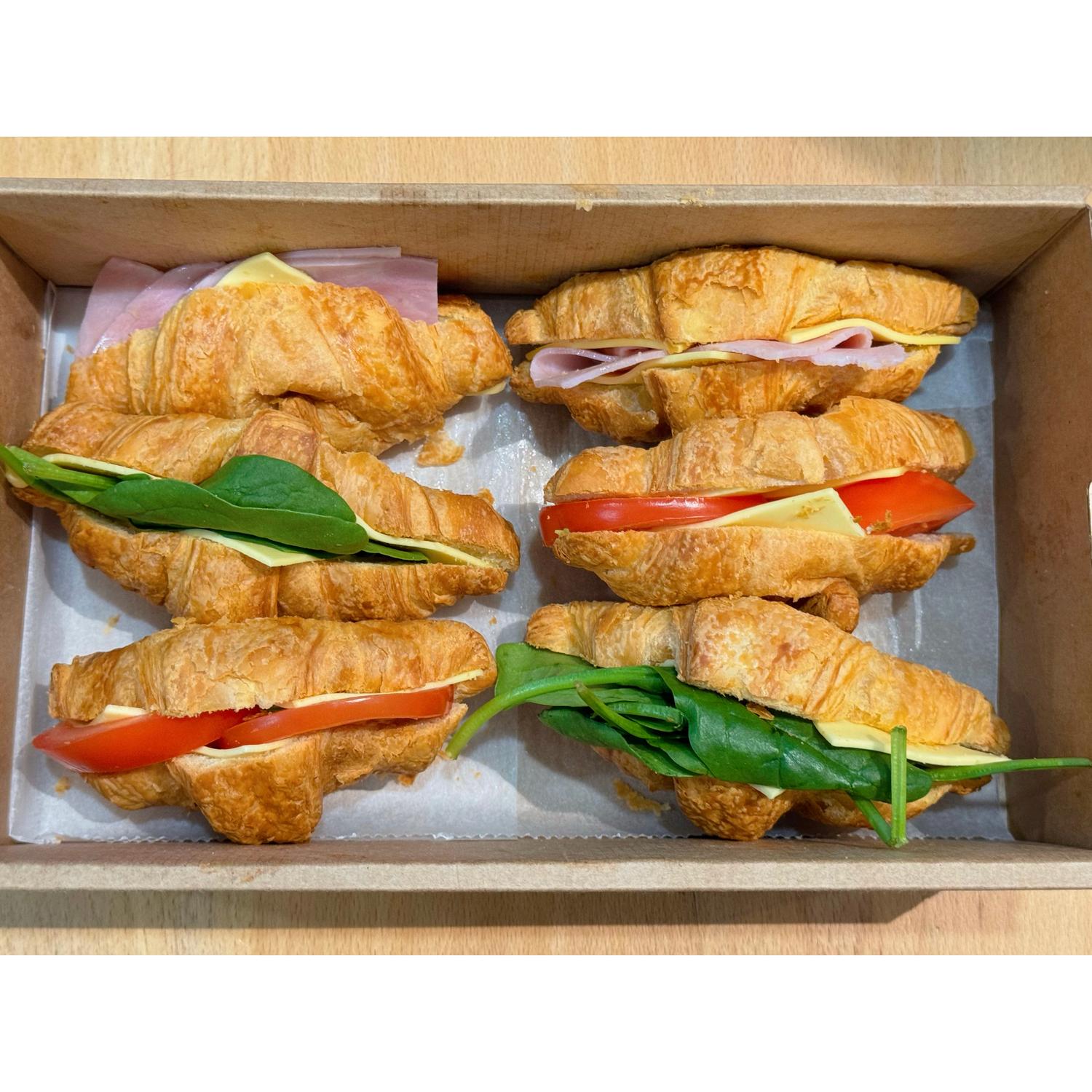 Mini Croissant Assortment (Box of 6)