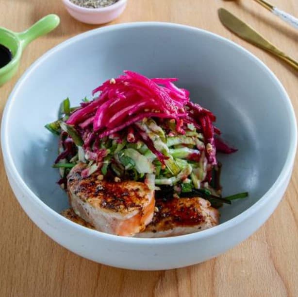 Japanese Salmon Salad