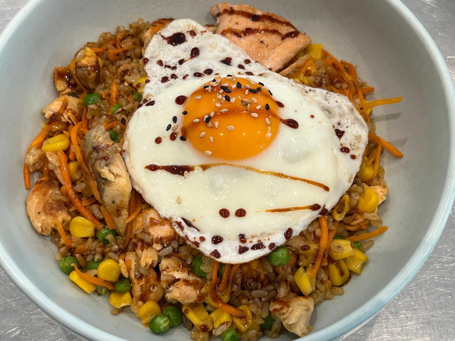 Salmon Fried Rice