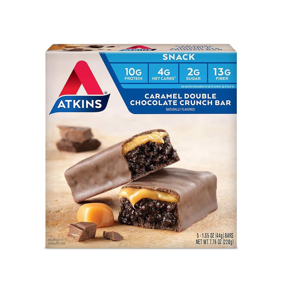 Atkins Snack Bar - Caramel Double Chocolate Crunch