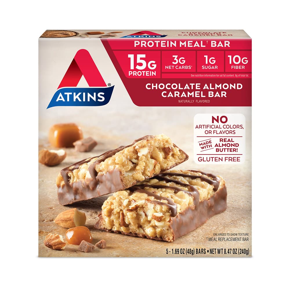 Atkins Meal Bar - Chocolate Almond Caramel (60G)