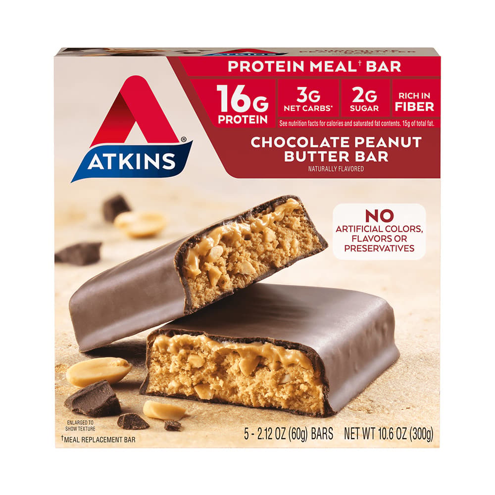Atkins Meal Bar - Chocolate Peanut Butter (60G)