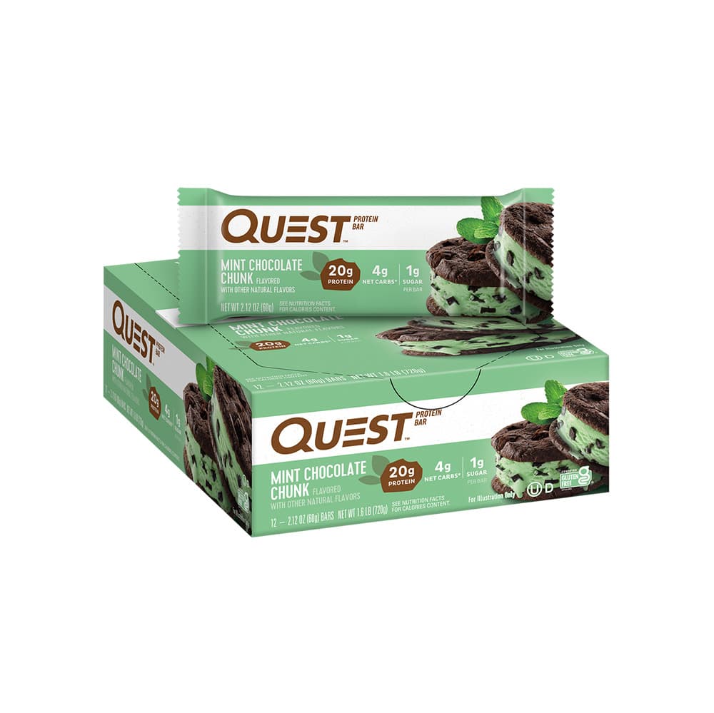 Quest Bar - Mint Chocolate Chunk (60G)