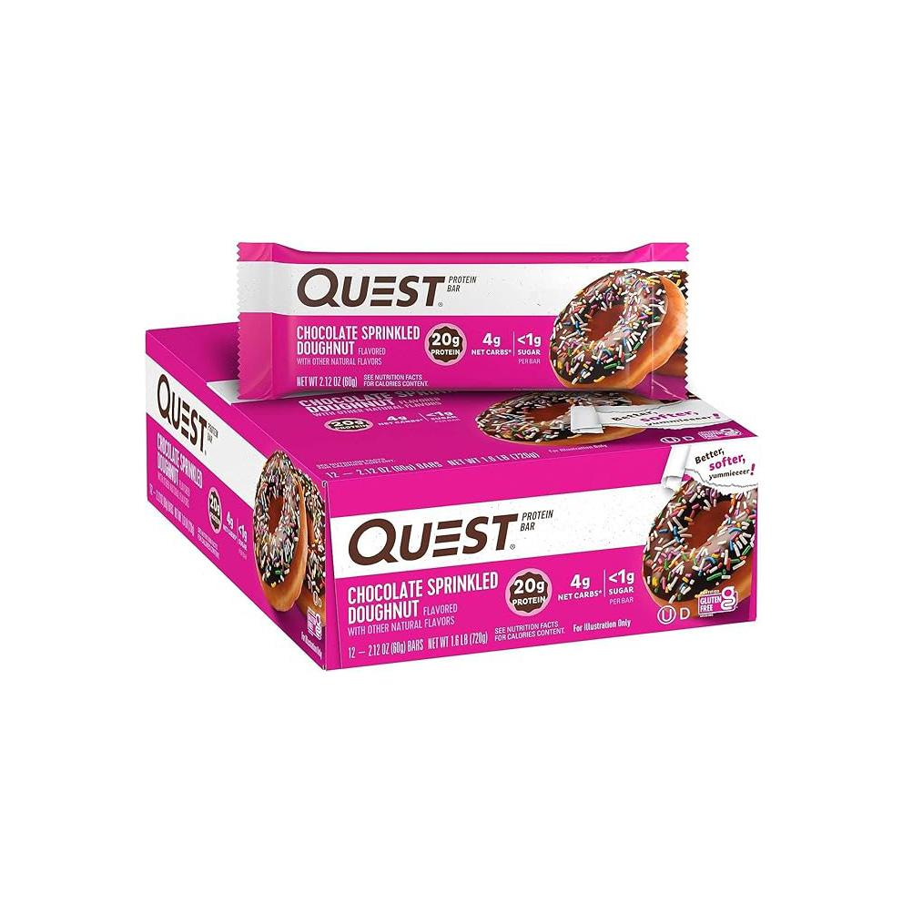 Quest Bar - Chocolate Sprinkled Doughnut (60G)