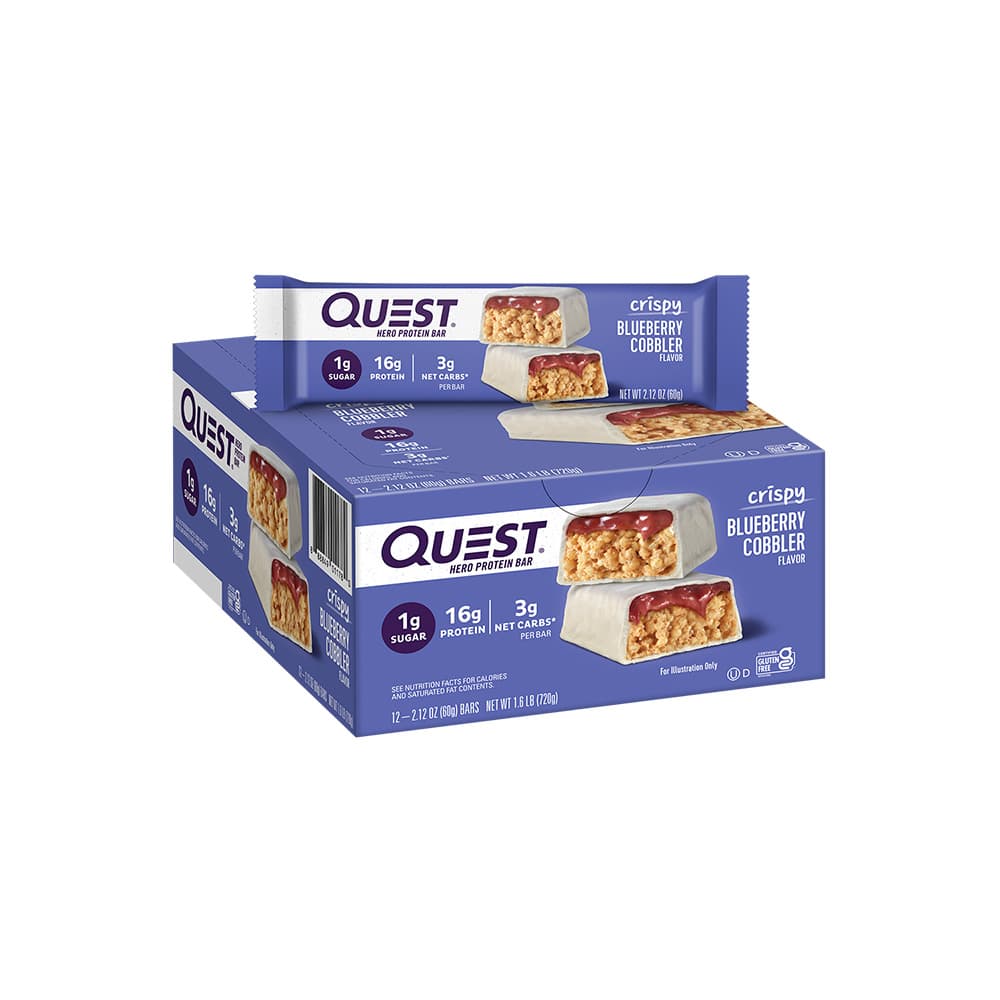 Quest Hero - Blueberry Cobbler (60G)