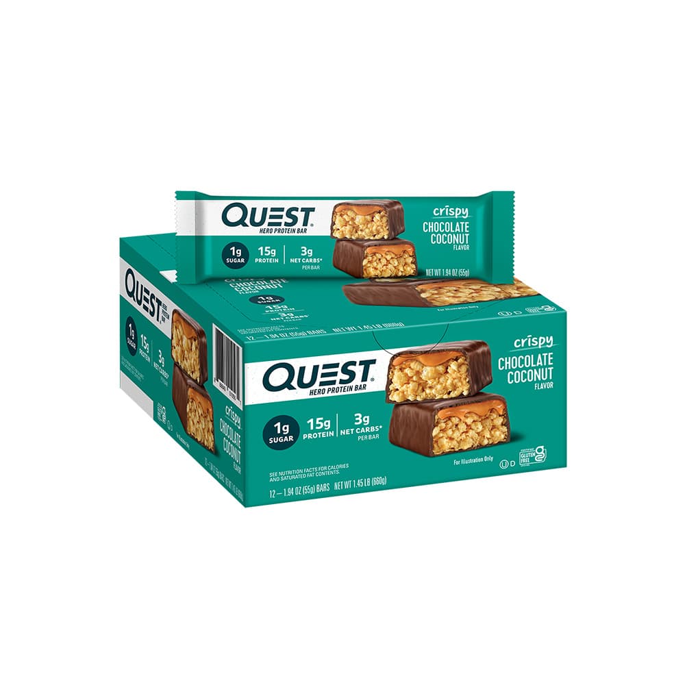 Quest Hero - Coconut Chocolate (60G)