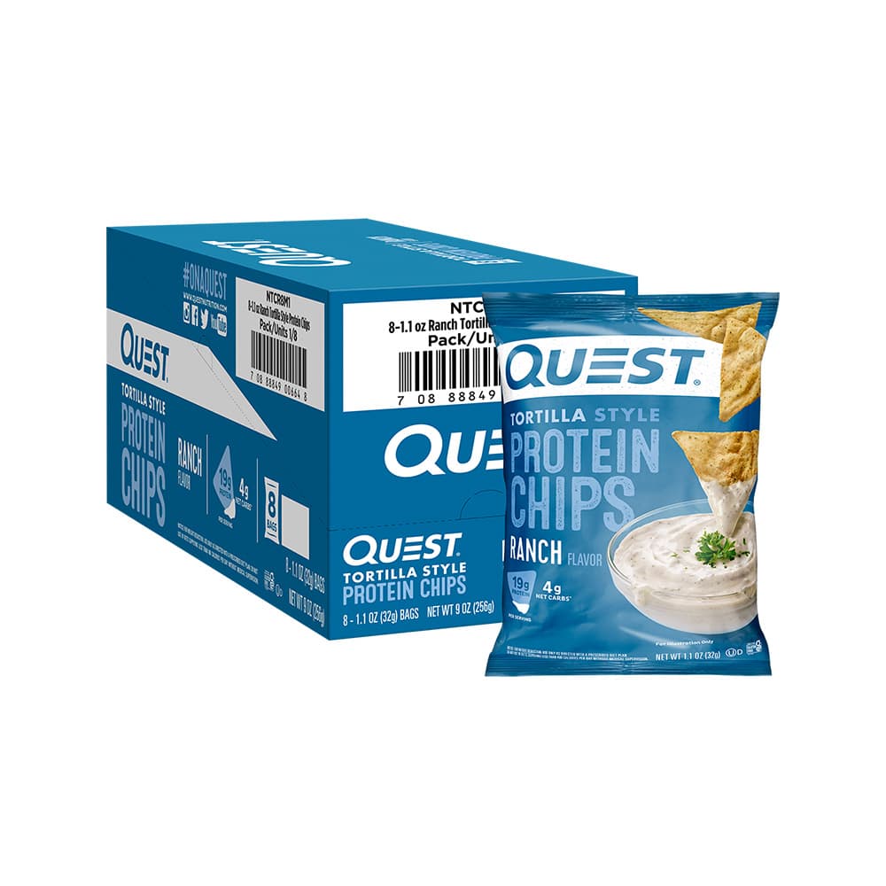 Quest Protein Chip - Ranch Tortilla Style Flavor