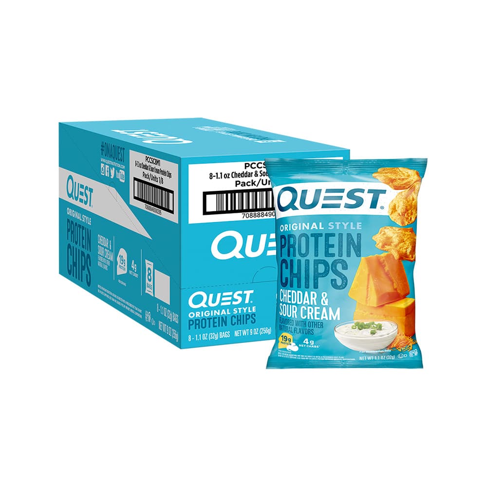 Quest Protein Chip - Cheddar and Sour Cream (37G)