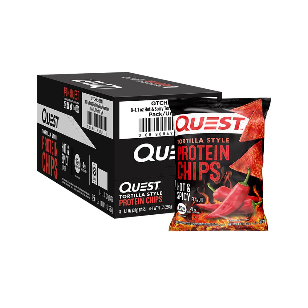 Quest Protein Chip - Tortilla Hot and Spicy Flavor