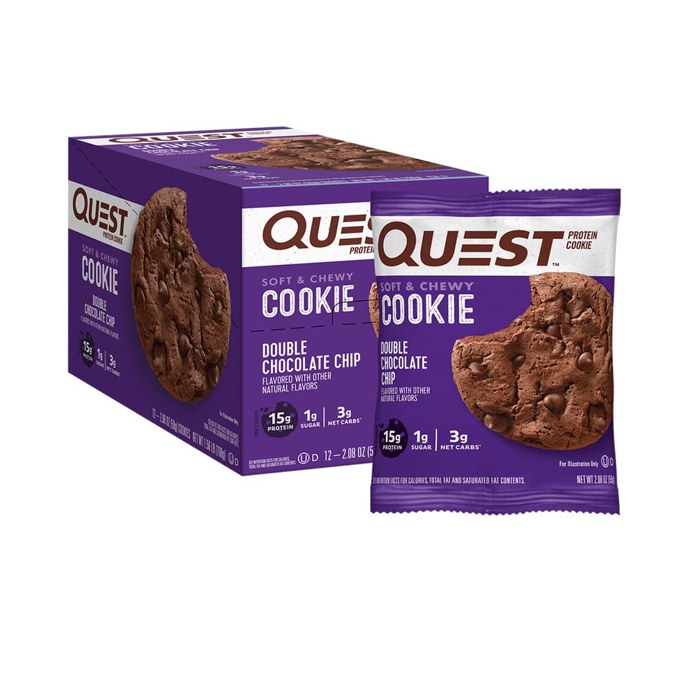 Quest Cookies - Double Chocolate Chip (32G)