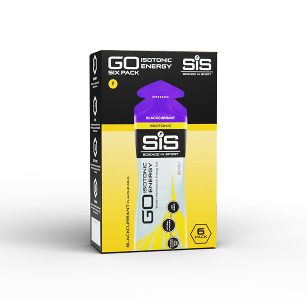 SIS GO Isotonic Energy Blackcurrant Gels (60ML)