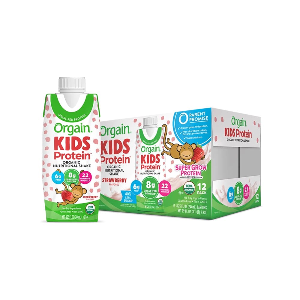 Orgain Kids Protein Nutrition Shake Strawberry