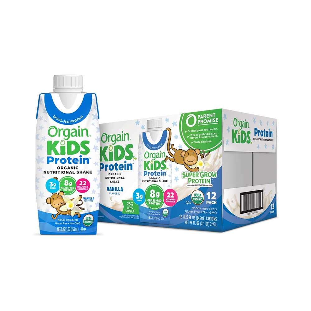 Orgain Kids Protein Nutrition Shake Vanilla