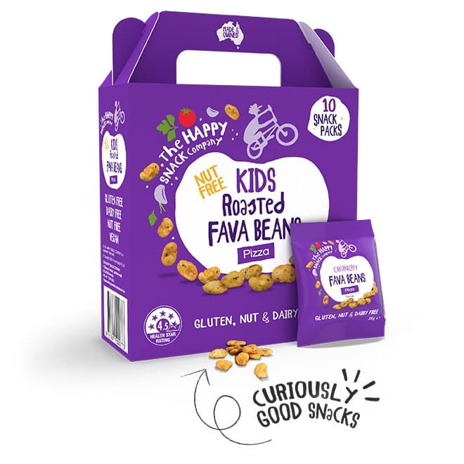 Happy Snack Kids Pizza Fava Beans