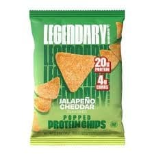 Legendary Protein Popped Chips - Jalapeno Cheddar