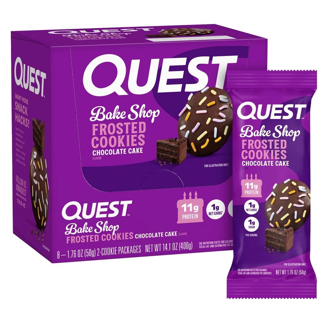 Quest Frosted Cookie - Chocolate Cake Twin Pack