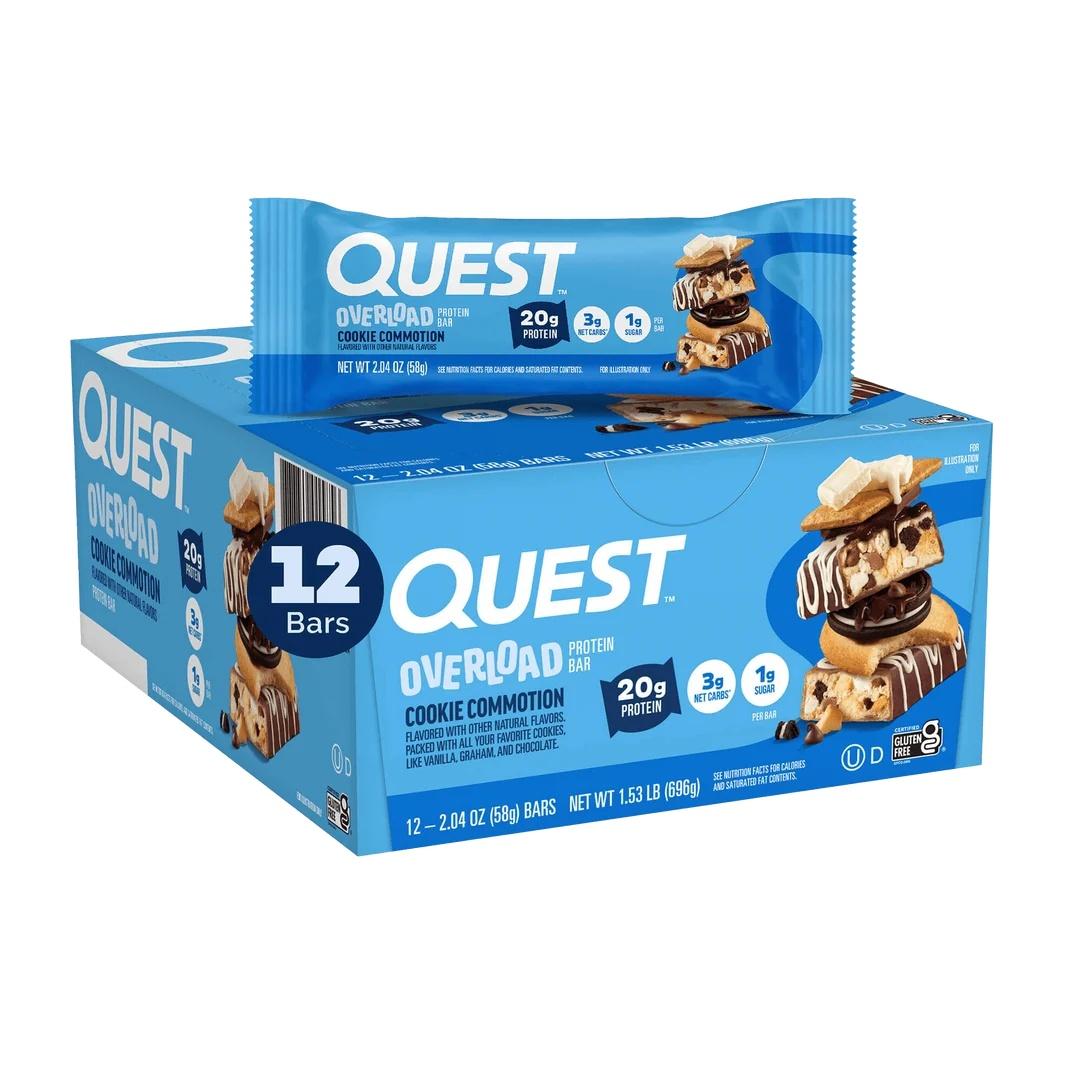 Quest Overload Protein Bar - Cookie Commotion