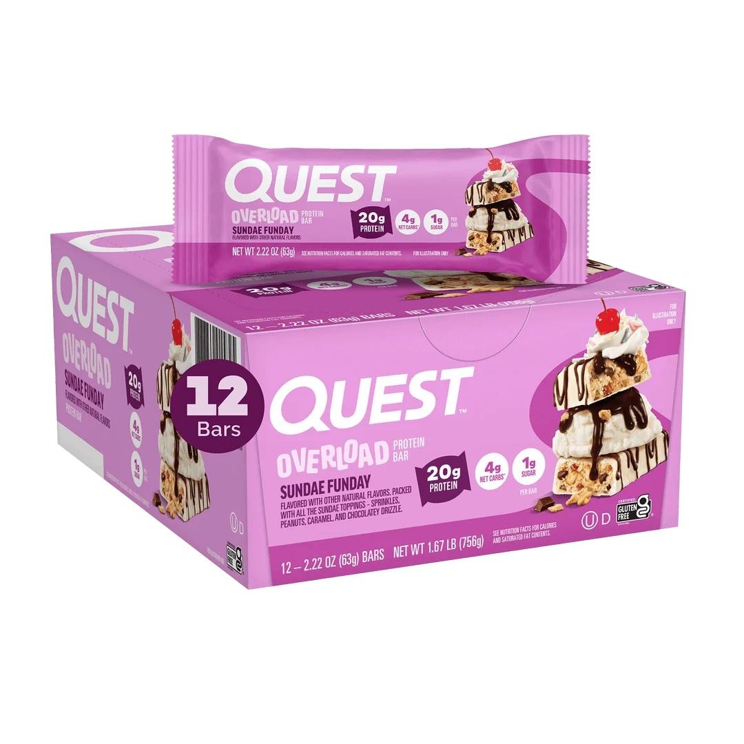 Quest Overload Protein Bar - Sundae Funday
