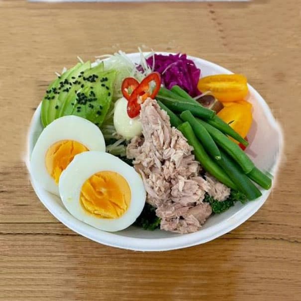 Keto Tuna Macro Bowl
