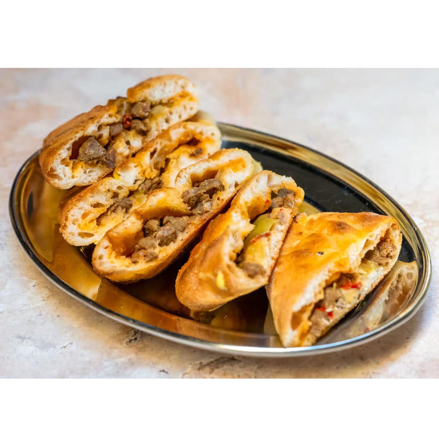 Meat and Veggie Pide