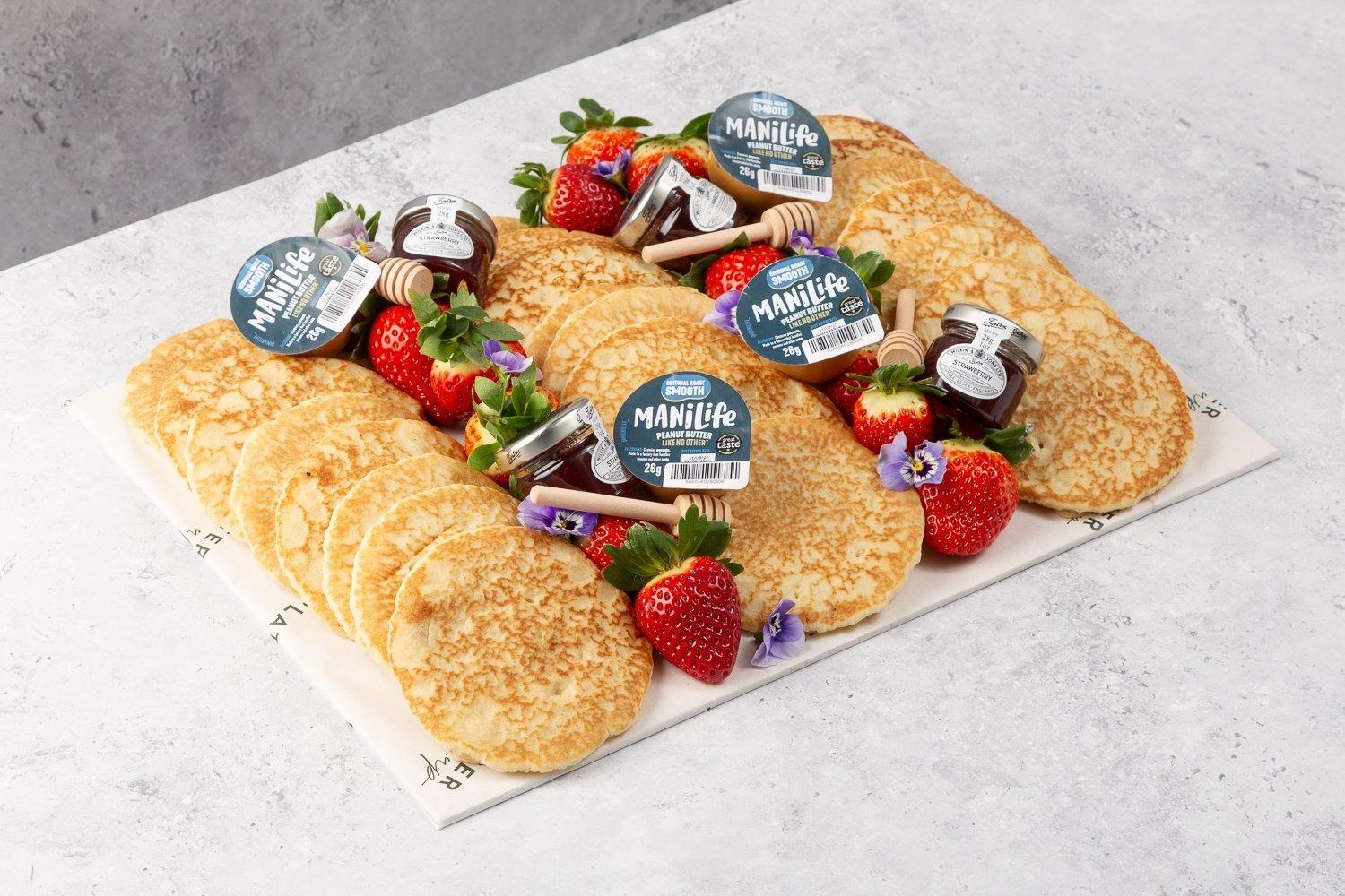Vegan Pancake Platter - 22 pieces