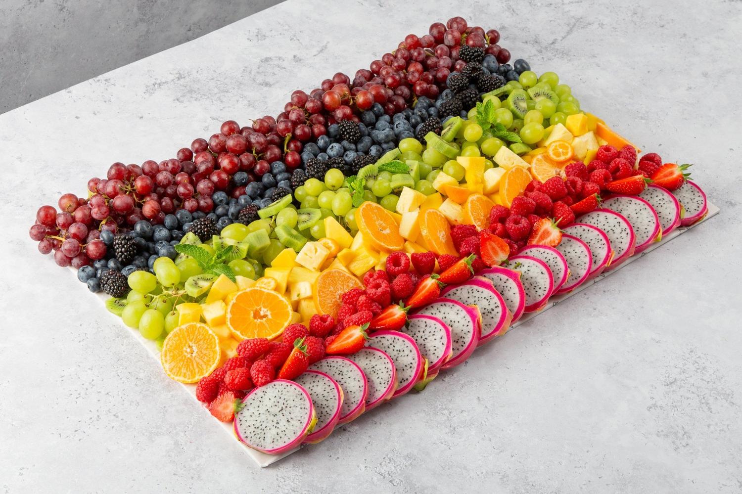 Large Rainbow Fruit Platter